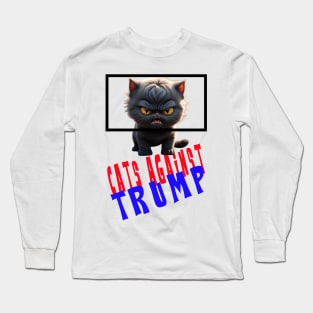 cats against trump Long Sleeve T-Shirt